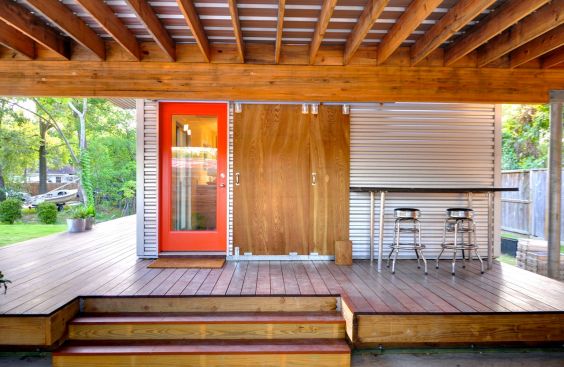 entry from carport