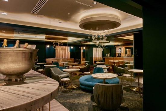 Ms. Peacock's Champagne Lounge by CORE architecture + design 