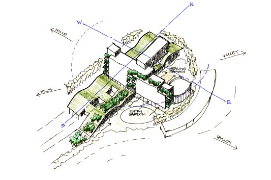 Site sketch. 