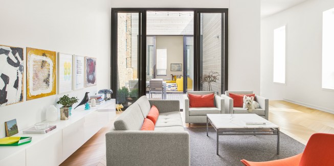 Home living room.