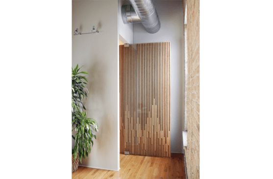 View of wall inside the second bedroom