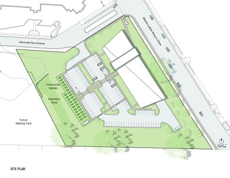 Site plan.
