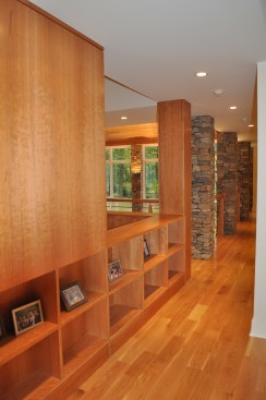 Custom Wood Shelving