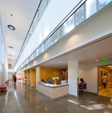 Daylit corridor.