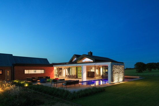 Wood Farm by Night