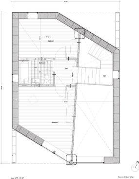 Second-floor plan