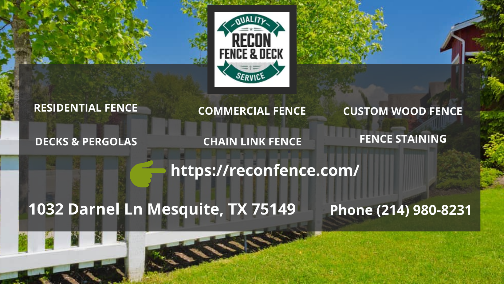 Recon Fence