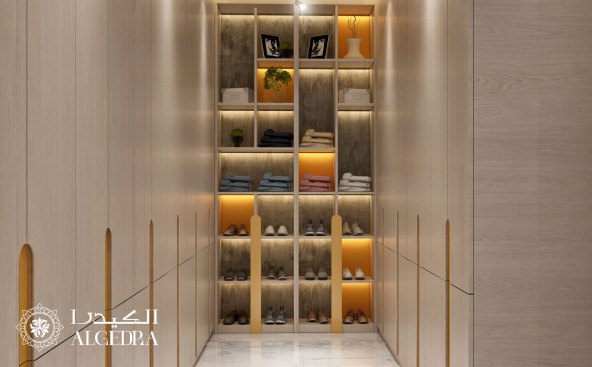 Dressing room closet design