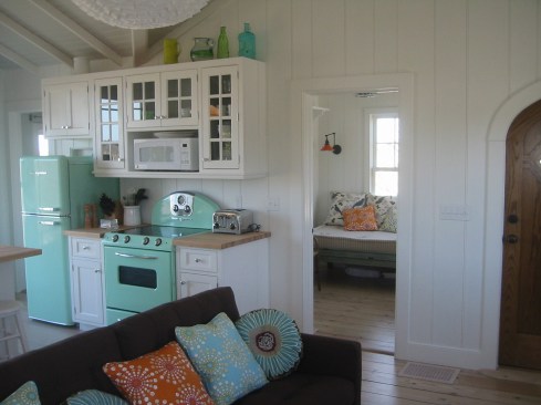 Living Looking into Kitchen - 205 Dune Rd