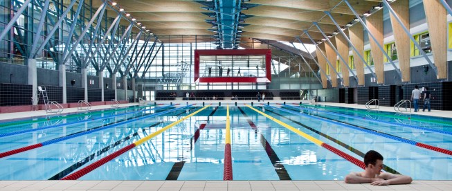 Early morning lane swimming and dance classes