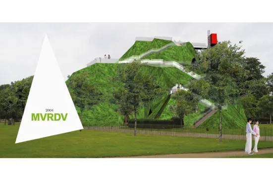 2004+Serpentine+Gallery+Pavilion+proposal%2c+by+MVRDV