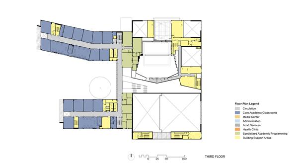 Third-floor plan
