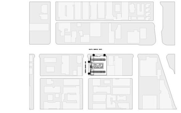 The project's site plan.