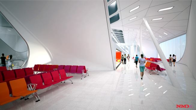 Terminal concourse.