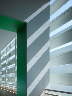 Detail of East elevation of Car Park 1