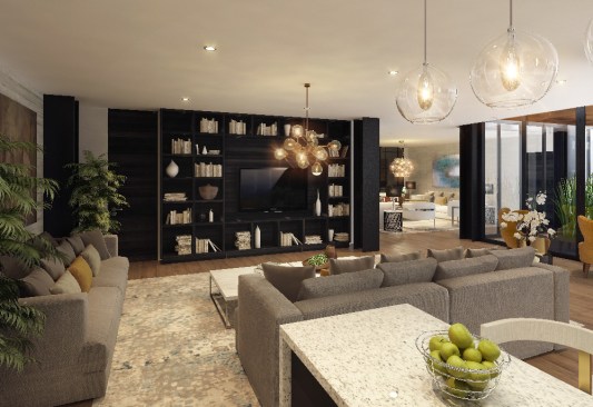 T.V. room