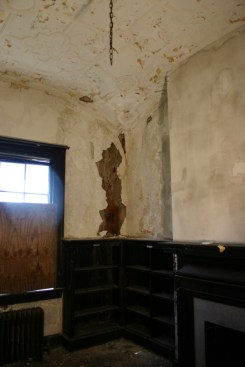 Library before restoration
