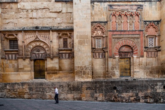 The Córdoba Mezquita in Spain, a mosque converted into a Catholic church in 1236