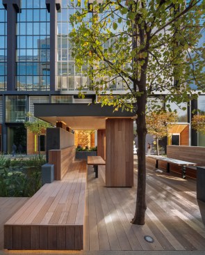 Integrated Outdoor Seating