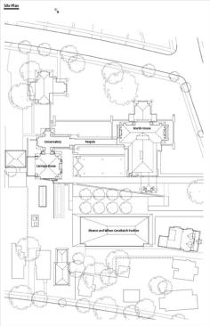 First floor and second floor plans.
