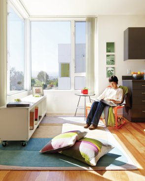 Apartment interior.
