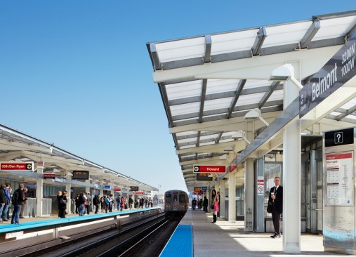 Belmont arrival platforms