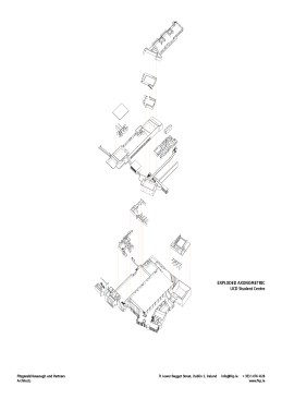 Exploded axonometric