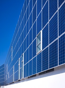 Solar Wall detail.