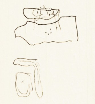 Sketch of Ground Floor Concept - Detached Entry with Ticketing Split From Museum By Exterior, Urban Lobby