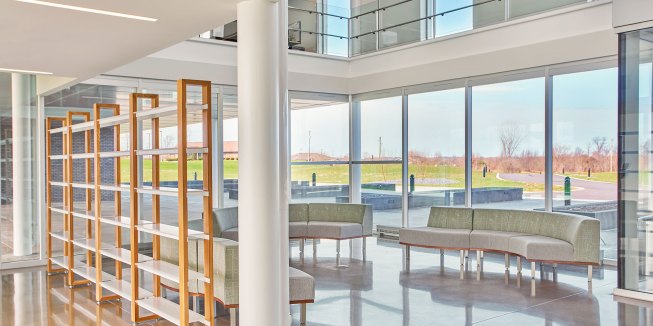 Lobby & reception.