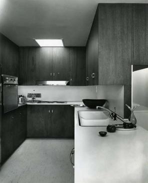 The original kitchen.