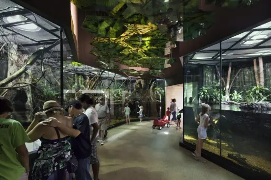 Interior exhibits
