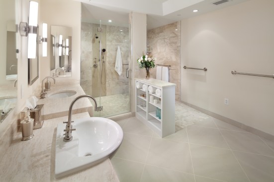Roll-In Shower
