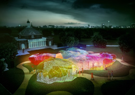 Serpentine Gallery Pavilion by SelgasCano, London.