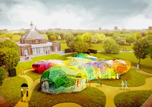 Serpentine Gallery Pavilion by SelgasCano, London.