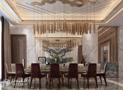 Dining room interior decor