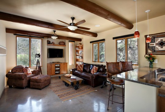 Living room.