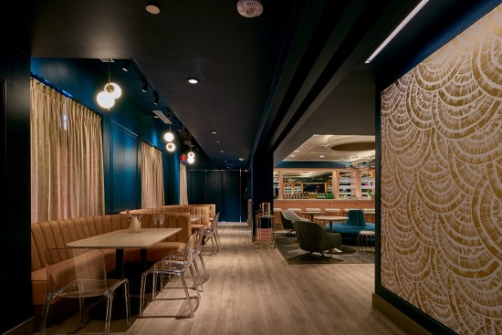 Ms. Peacock's Champagne Lounge by CORE architecture + design 