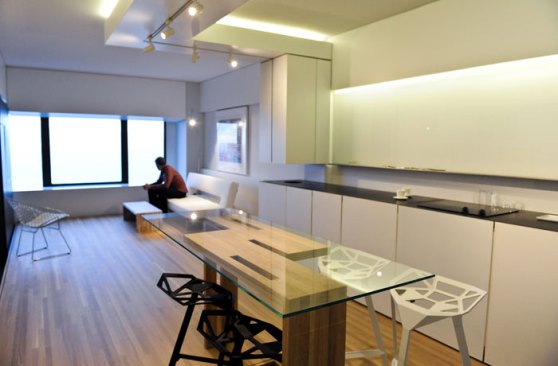 View of the living area