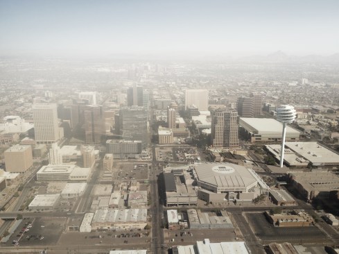 Aerial view.