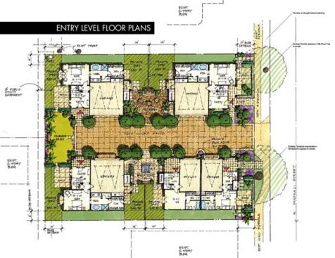The projects first-floor plans.