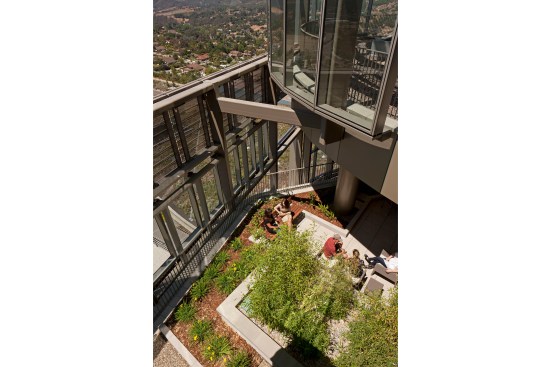 Roof terrace.