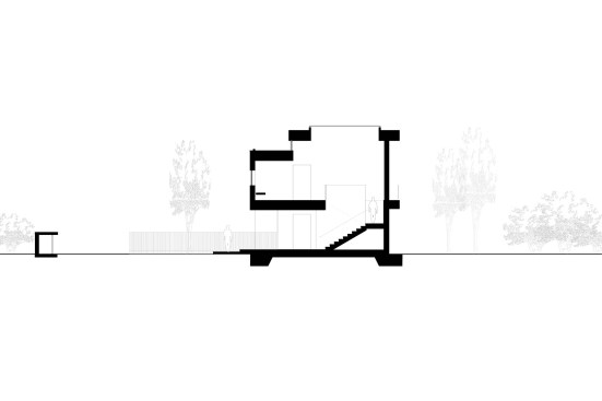 Section at Stair