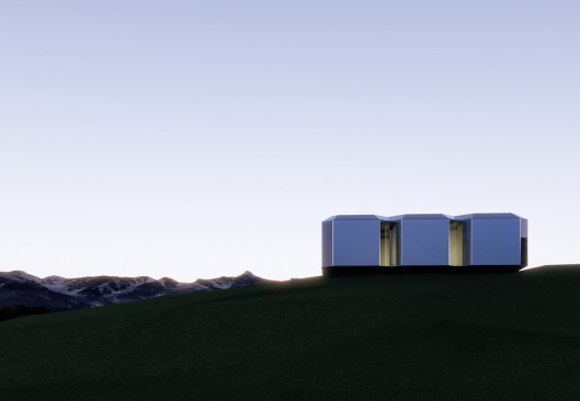 The Courtyard House,
Exterior View