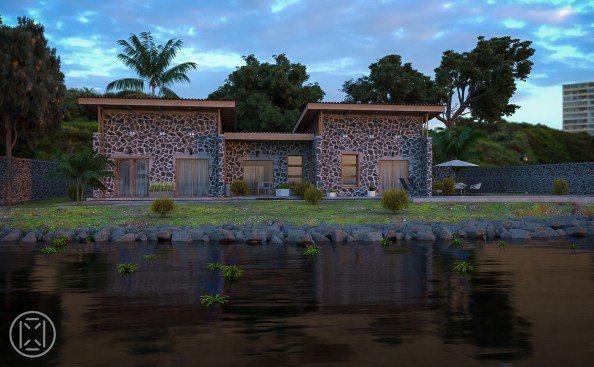 View from Lake Kivu