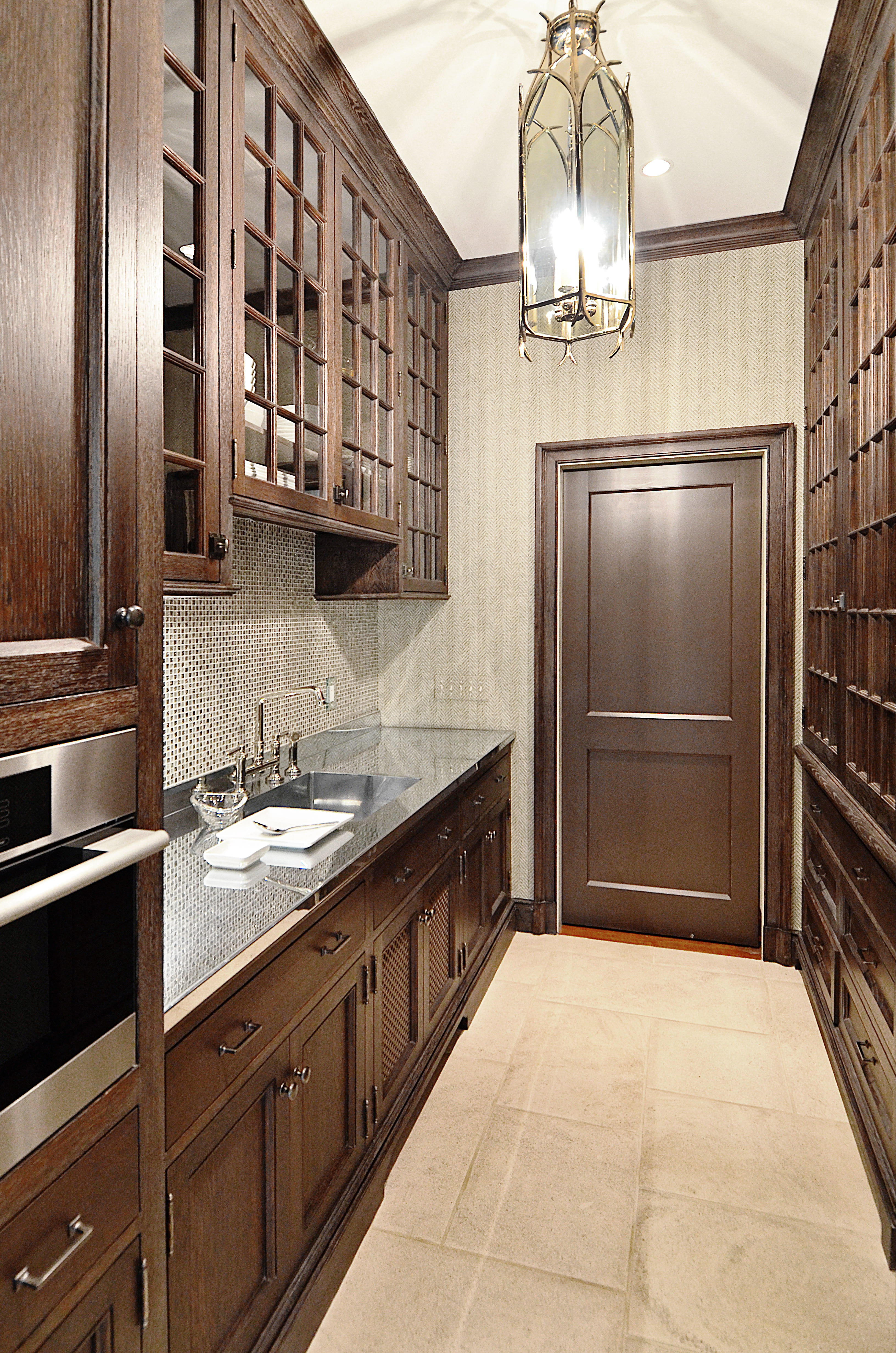 Kitchen in a New English Tudor Residence - Architect Magazine
