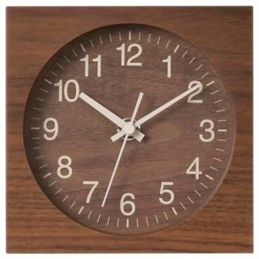 Like most everything from Japanese retailer Muji, this timepiece exemplifies the aesthetic principle of Kanso, or simplicity. It also comes in beach wood. • $97.50, muji.us
