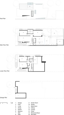 The projects floor plans.