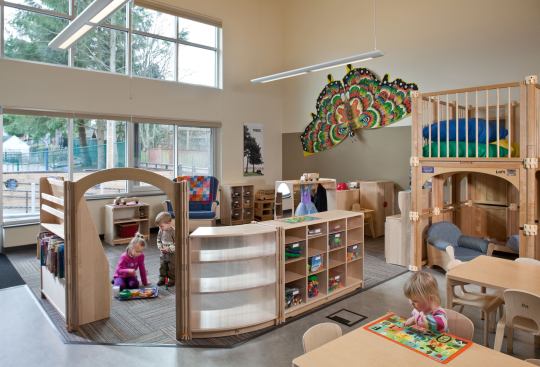 Olympic College Sophia Bremer Child Development Center Exterior, Bremerton, Wash.
