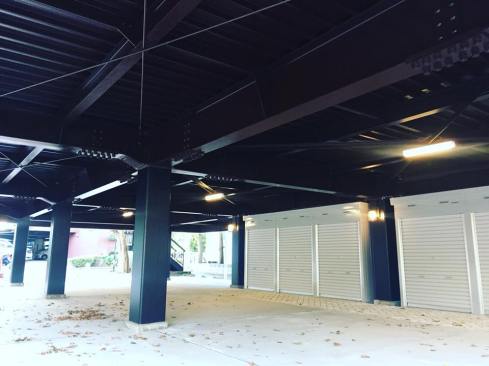 Car park + storage